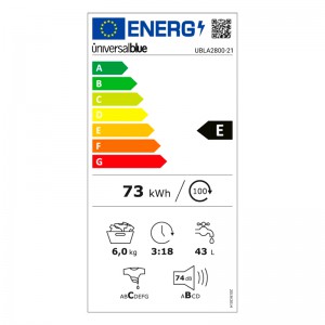 LAVADORA ARUBA 4006W CARGA FRONTAL BLANCO 6 KGS 1000 RPM