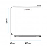 MINI BAR EIBSEE 3008W 48 LITROS BLANCO