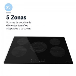 ENCIMERA VITROCERÁMICA VEGA 4074 5 FUEGOS