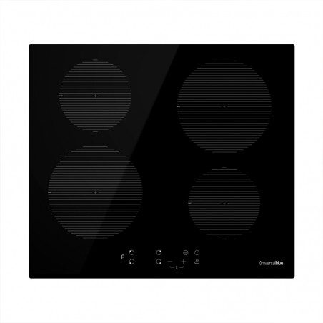 ENCIMERA INDUCCIÓN MEISSA 4072 4 FUEGOS 7000W 60CM