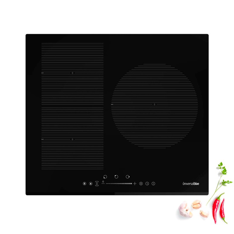 ENCIMERA INDUCCIÓN MEISSA 3070B FLEXIBLE NEGRO 6500W