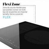 ENCIMERA INDUCCIÓN MEISSA 3070B FLEXIBLE NEGRO 6500W