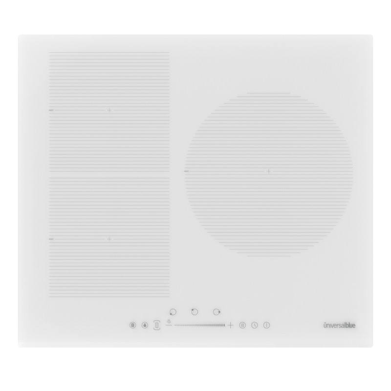 ENCIMERA INDUCCIÓN MEISSA 3070W FLEXIBLE BLANCA 6500W