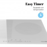 ENCIMERA INDUCCIÓN MEISSA 3070W FLEXIBLE BLANCA 6500W