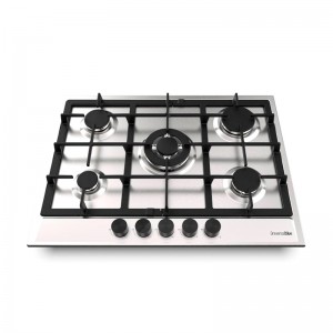 ENCIMERA GAS POLARIS 4005 INOX 5 FUEGOS