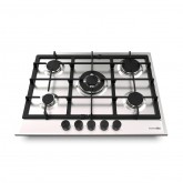 ENCIMERA GAS POLARIS 4005 INOX 5 FUEGOS