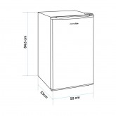 CONGELADOR BAJO ENCIMERA NEPTUNO II 73 LITROS