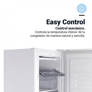 CONGELADOR VERTICAL CÍCLICO TAKI 4007W 144 CM BLANCO