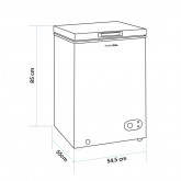 CONGELADOR REFRIGERADOR NEPTUNO 3004 100L
