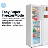 CONGELADOR VERTICAL 185 CM BLANCO