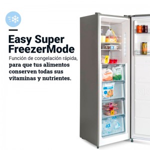 CONGELADOR VERTICAL 185 CM BLANCO