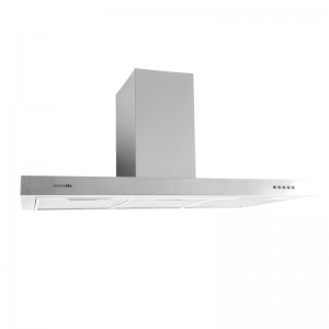 CAMPANA DECORATIVA KENIA 3090 INOX T INV. 90 CM