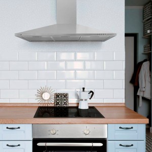 CAMPANA PIRAMIDAL EVEREST 2090 INOX 90 CM