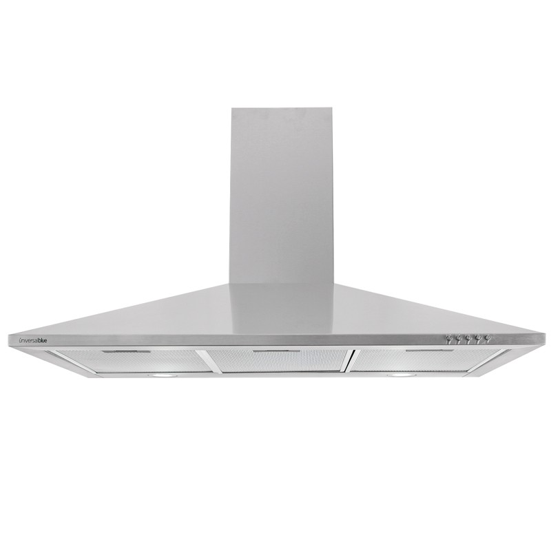 CAMPANA PIRAMIDAL EVEREST 2090 INOX 90 CM