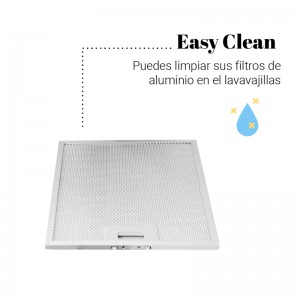 CAMPANA PIRAMIDAL EVEREST 2060 INOX 60 CM