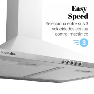 CAMPANA PIRAMIDAL EVEREST 2060 INOX 60 CM