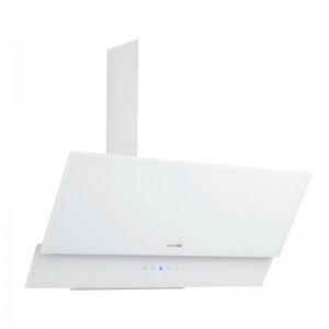 CAMPANA ESTELA 2090W CRISTAL BLANCO 90 CM