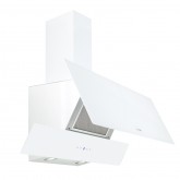 CAMPANA ESTELA 2090W CRISTAL BLANCO 90 CM