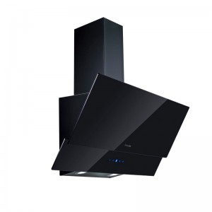 CAMPANA ESTELA 2090B CRISTAL NEGRO 90 CM