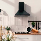 CAMPANA PIRAMIDAL EVEREST 4060B NEGRA 60 CM