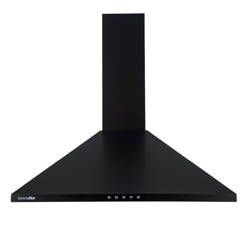 CAMPANA PIRAMIDAL EVEREST 4060B NEGRA 60 CM