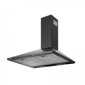 CAMPANA PIRAMIDAL EVEREST 4060B NEGRA 60 CM