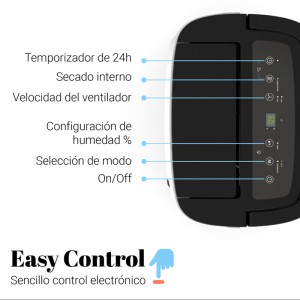 DESHUMIDIFICADOR GRAZALEMA 16L