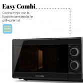 MICROONDAS SPEEDYBAKE CON GRILL 20 L 800W NEGRO