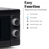 MICROONDAS SPEEDYBAKE SIN GRILL 20 L 700W NEGRO