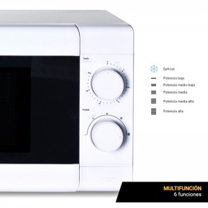MICROONDAS WAVECHEF SIN GRILL 20 L 700W BLANCO