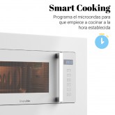 MICROONDAS ENCASTRE SPEEDYBAKE GRILL 20 L 800W BLANCO