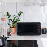 MICROONDAS ENCASTRE SPEDDYBAKE 20 L GRILL 800W  NEGRO