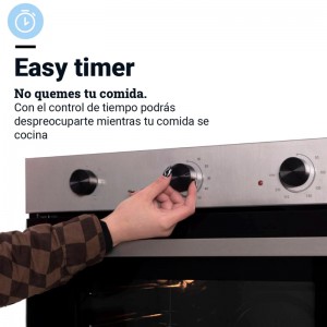 HORNO MULTIFUNCION TIMANFAYA 4006 MECÁNICO EN INOX