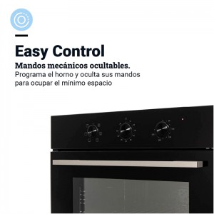 HORNO MULTIFUNCION MISTI 4006B MECÁNICO CRISTAL NEGRO
