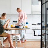 HORNO MULTIFUNCION MISTI 4006W MECÁNICO CRISTAL BLANCO