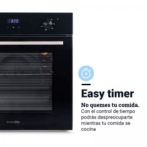 HORNO MULTIFUNCIÓN YASUR 4009B CRISTAL NEGRO DIGITAL