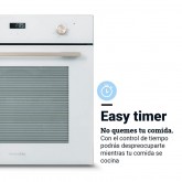 HORNO MULTIFUNCIÓN YASUR 4009W CRISTAL BLANCO DIGITAL