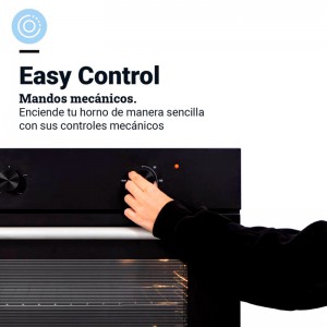 HORNO CONVENCIONAL ETNA 4004B COLOR NEGRO