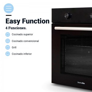 HORNO CONVENCIONAL ETNA 4004B COLOR NEGRO