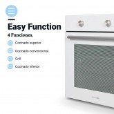 HORNO CONVENCIONAL ETNA 4004W COLOR BLANCO