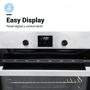 HORNO MULTIFUNCIÓN TEIDE 4008X INOX DIGITAL PIROLÍTICO