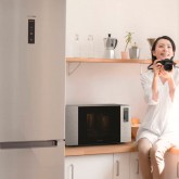 FRIGORÍFICO COMBI NO FROST ARAL 4028X 2 METROS INOX