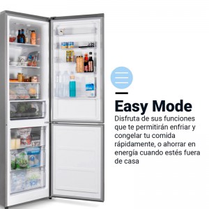 FRIGORÍFICO COMBI NO FROST ARAL 4028X 2 METROS INOX