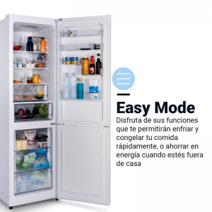 FRIGORÍFICO COMBI NO FROST ARAL 4027W 2 METROS BLANCO