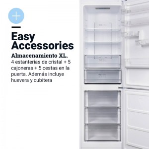FRIGORÍFICO COMBI NO FROST ARAL 4027W 2 METROS BLANCO