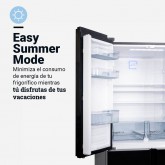 FRIGORÍFICO AMERICANO KIVU 4026B 4 PUERTAS NEGRO