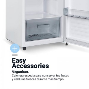 FRIGORÍFICO LEVEN 4021W VERTICAL CÍCLICO 144 CM BLANCO