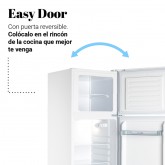 FRIGORÍFICO NESS 4020W DOBLE PUERTA CÍCICLO BLANCO 170 CM