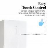 FRIGORÍFICO COMBI VOSTOK 3018W NO FROST 185 CM BLANCO