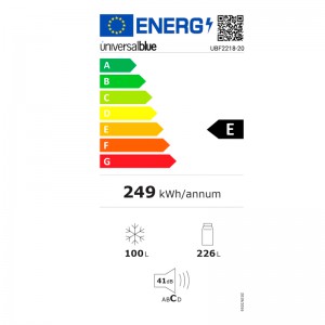 FRIGORÍFICO COMBI VOSTOK 3018W NO FROST 185 CM BLANCO